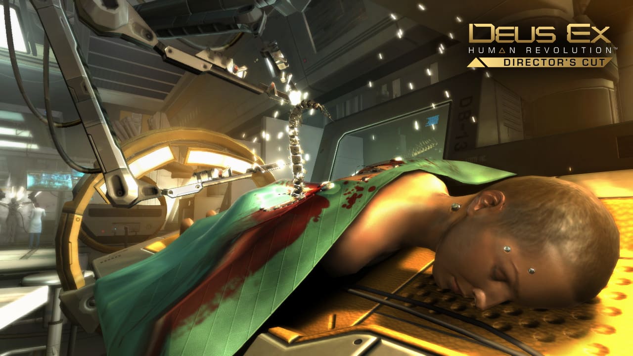 Deus Ex: Human Revolution — Adam Jensen augmentation upgrade screen