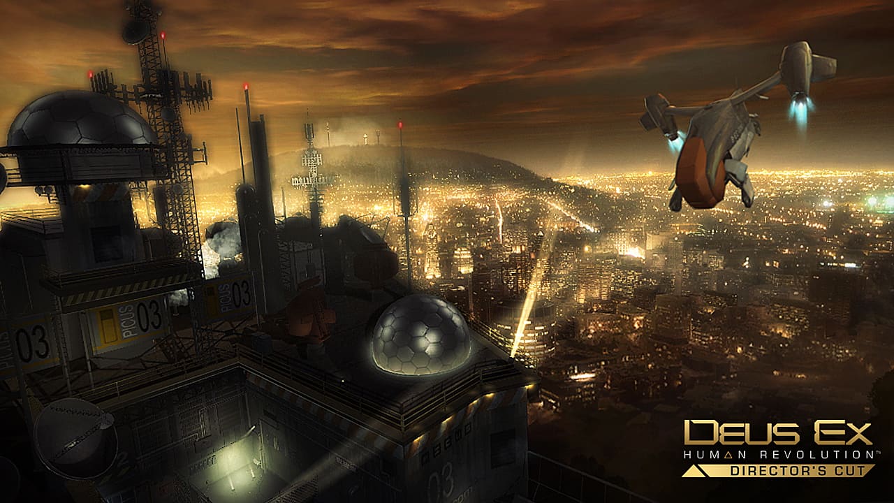 Deus Ex: Human Revolution — The Missing Link — stealth sequence aboard a cargo freighter