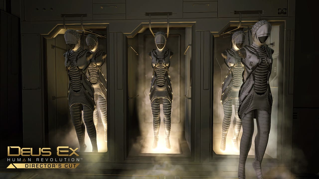 Deus Ex: Human Revolution — The Missing Link — containment facility level gameplay