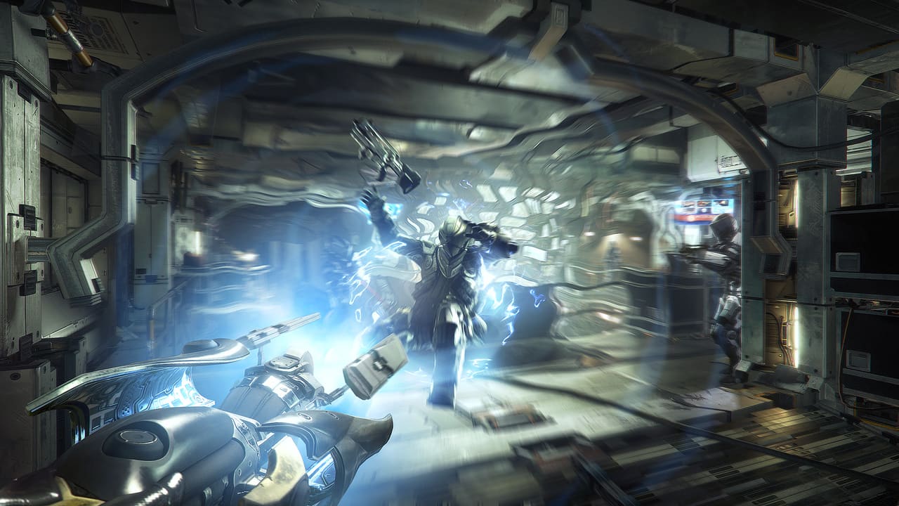 Mankind Divided — tactical breach using Icarus Dash augmentation