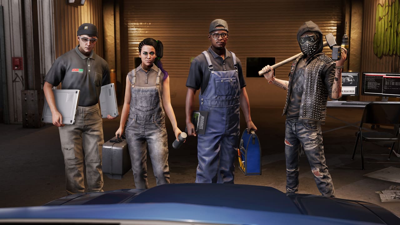 Watch_Dogs 2 — RC car hacking mission through office building